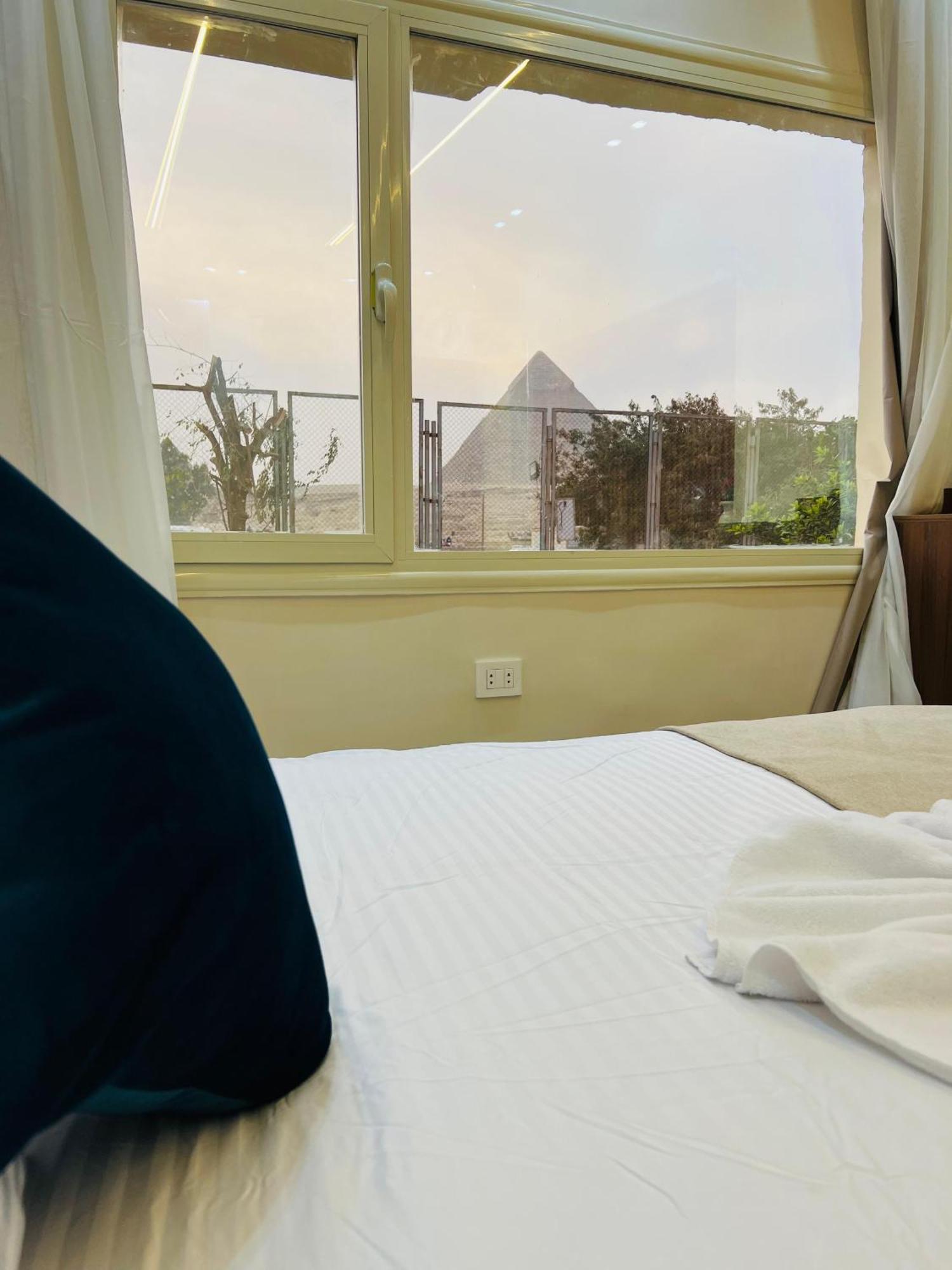 Hotel Great Scarab Pyramids View Kafret el-Gabal Exterior foto
