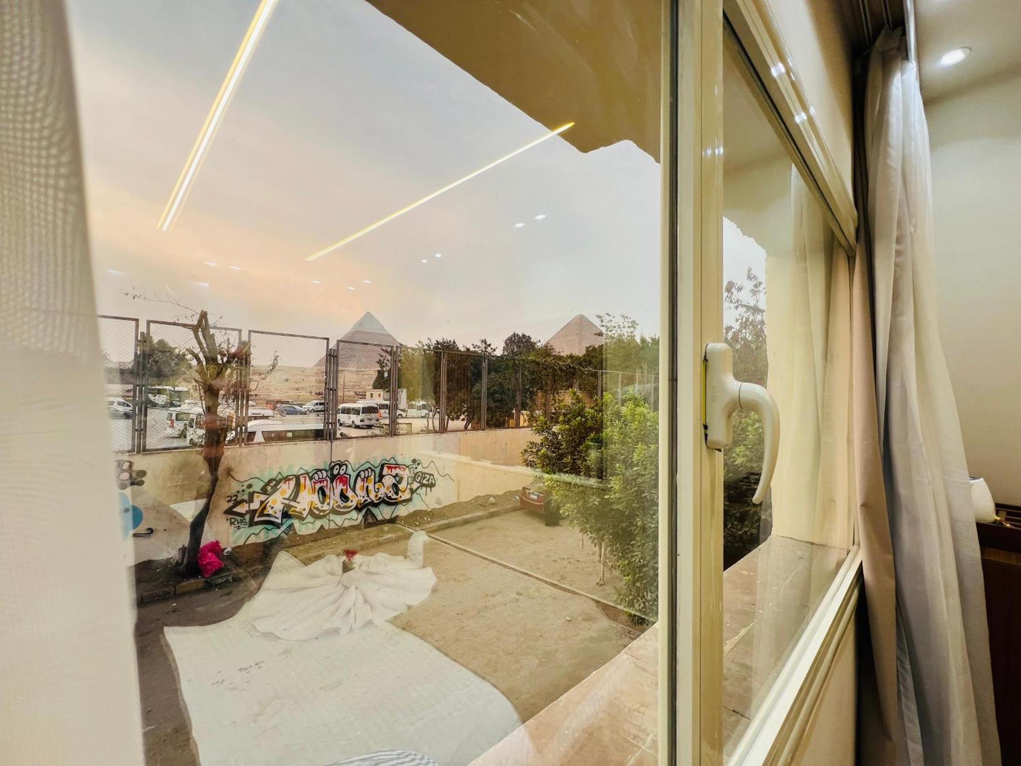 Hotel Great Scarab Pyramids View Kafret el-Gabal Exterior foto