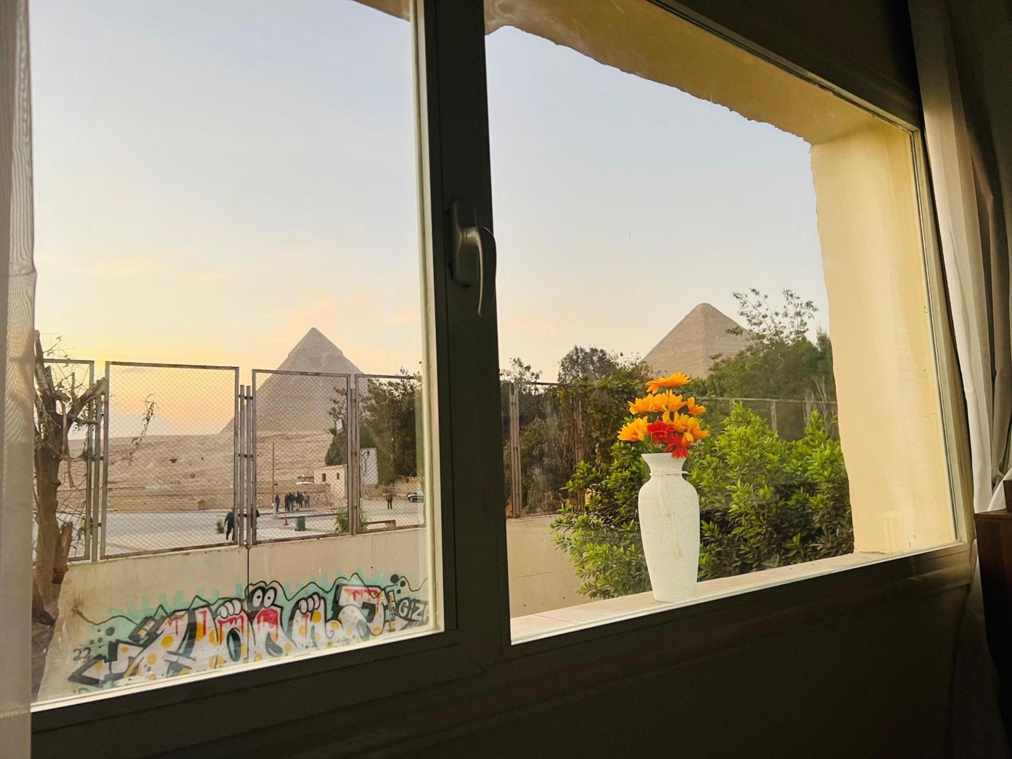 Hotel Great Scarab Pyramids View Kafret el-Gabal Exterior foto