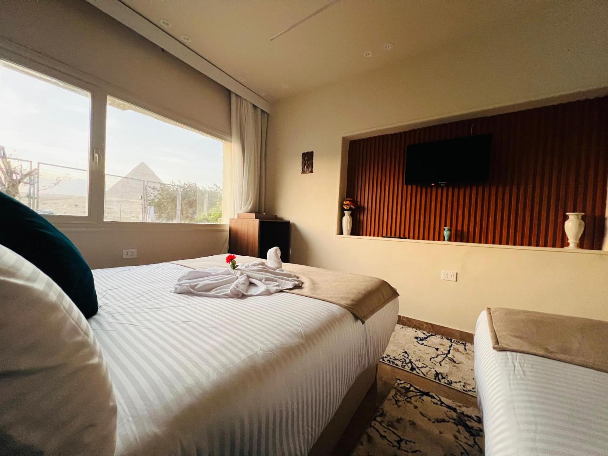 Hotel Great Scarab Pyramids View Kafret el-Gabal Exterior foto